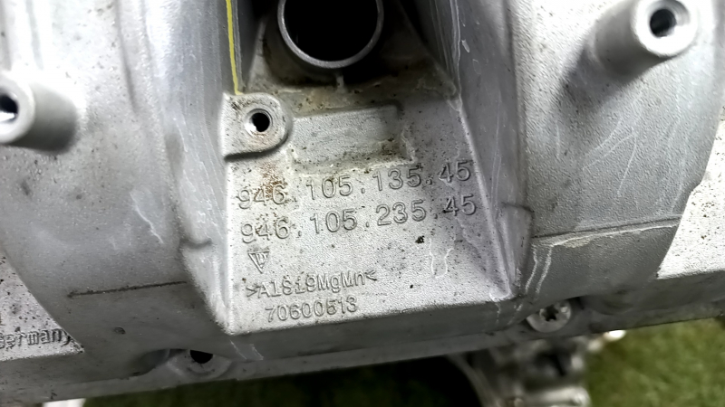 Porsche Macan 15-18 3.0T CTMA 106k engine, water damage, emulsion, for parts