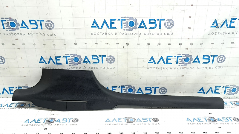 Inner left door sill trim for Audi A3 8V 15-20 4d, 5d, black, scratches