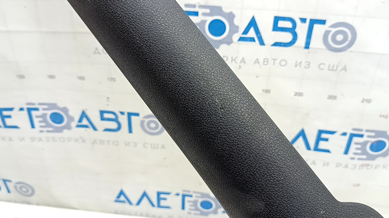 Inner left door sill trim for Audi A3 8V 15-20 4d, 5d, black, scratches