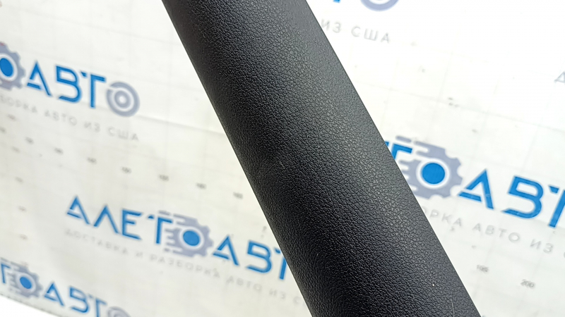 Inner left door sill trim for Audi A3 8V 15-20 4d, 5d, black, scratches
