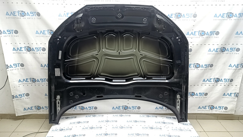 Bare hood Audi A4 B9 17-20 steel, black LY9B, chips, sand