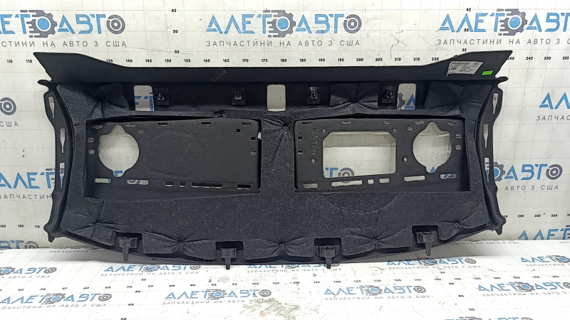 Rear shelf Audi A4 B9 17-17 black, Bang and Olufsen, tear, broken mount