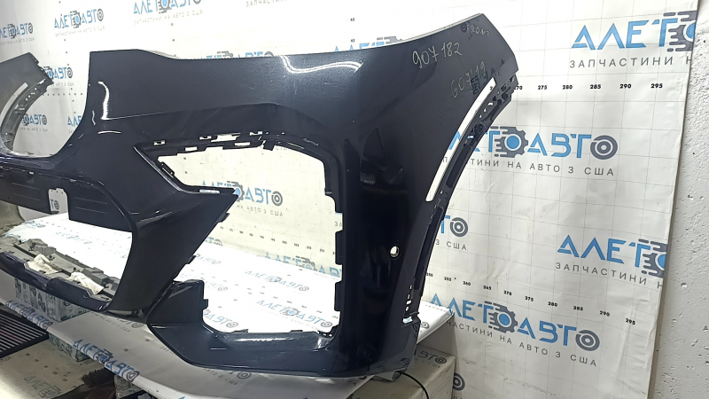 Bare front bumper BMW X7 G07 19-22 under PMA, M-Sport, black, broken