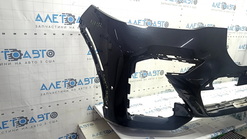 Bare front bumper BMW X7 G07 19-22 under PMA, M-Sport, black, broken