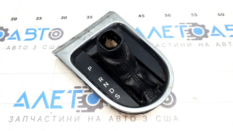Ford Mustang mk6 15-20 manual transmission shifter cover, chrome, needs cleaning, scuffed