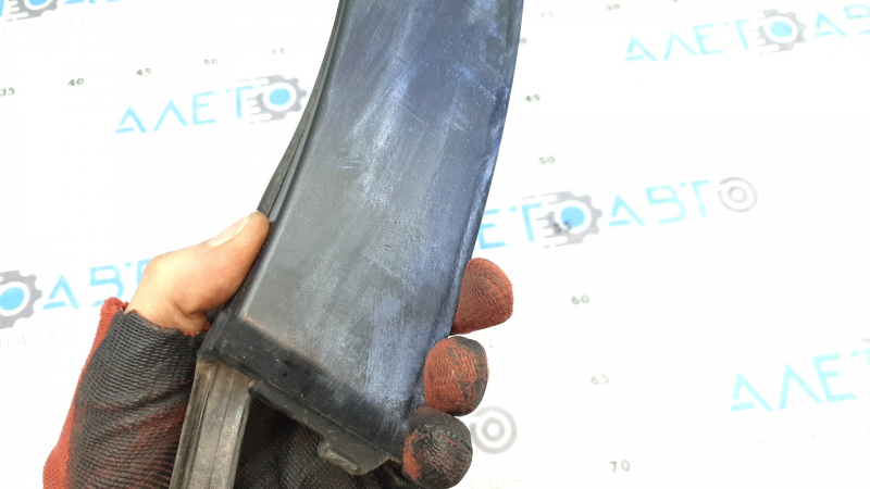 Honda CRV 23-26 rear right fender arch trim on the door, texture, scratches, worn, whitened plastic