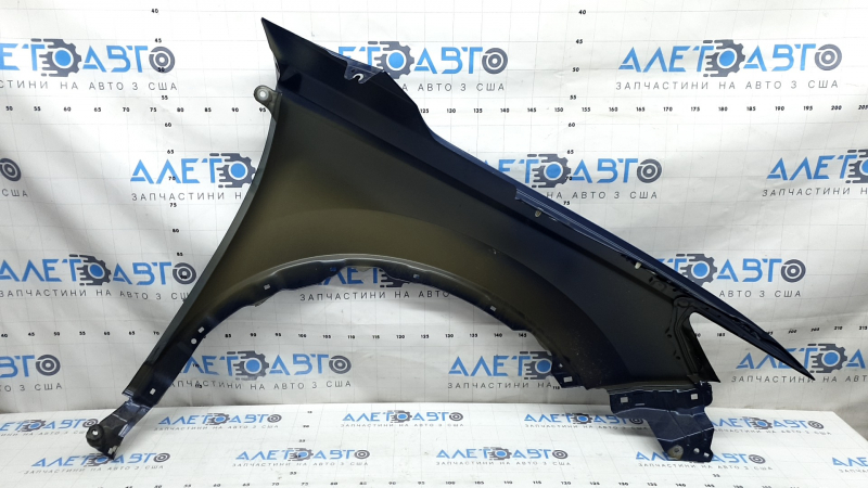 Honda CRV 23-26 front left fender, blue B640M, sand, scratches, dent