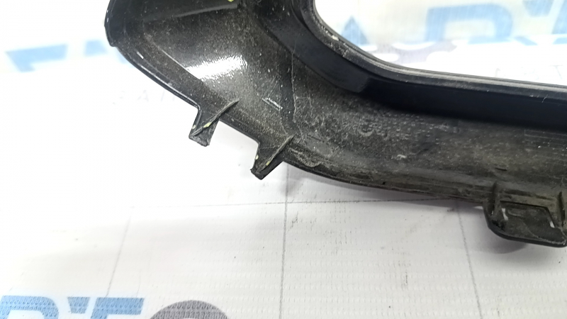 Left front bumper lip trim for Honda CRV 23-26 HEV, gloss black, sand, scratches, broken mount