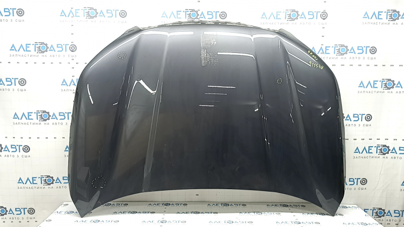 Subaru Forester 19-24 SK aluminum hood, graphite P8Y, dents, bumps
