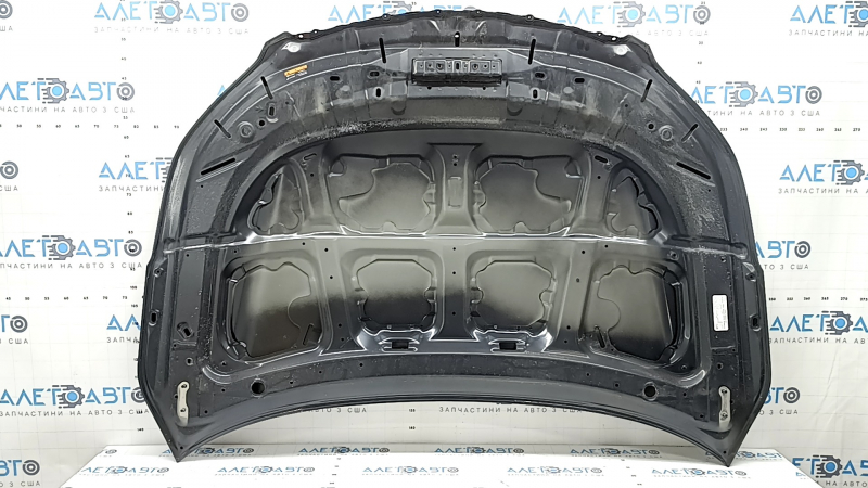 Subaru Forester 19-24 SK aluminum hood, graphite P8Y, dents, bumps