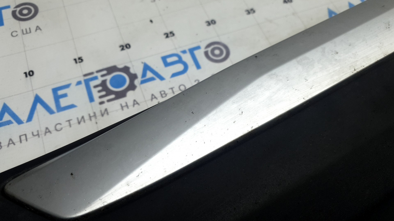 Left side sill for BMW X5 G05 19-23 with lighting and molding, X-Line, texture, scratches, scuffs, chips