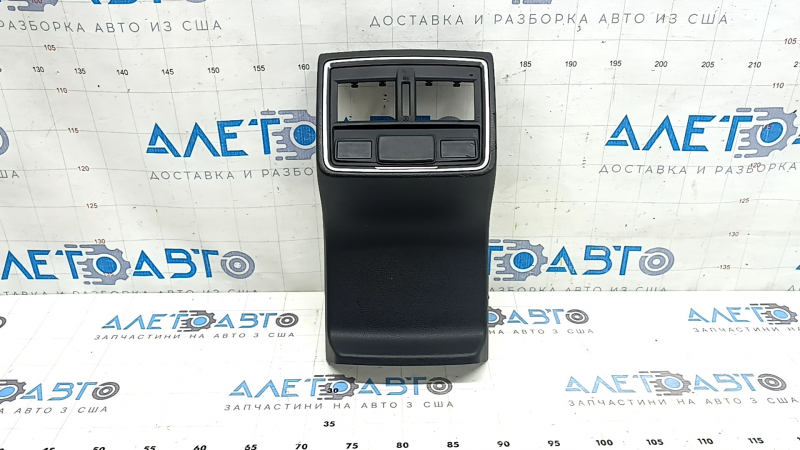 Subaru Forester 19-24 SK rear center console trim, black, under the deflector, with trim, scratches