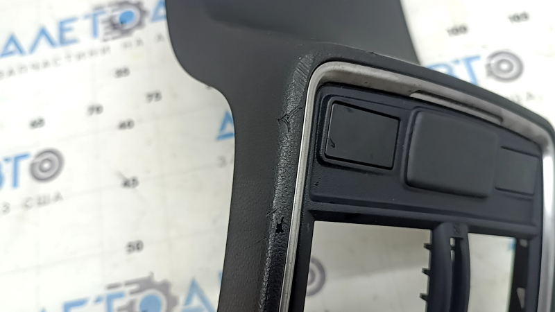 Subaru Forester 19-24 SK rear center console trim, black, under the deflector, with trim, scratches