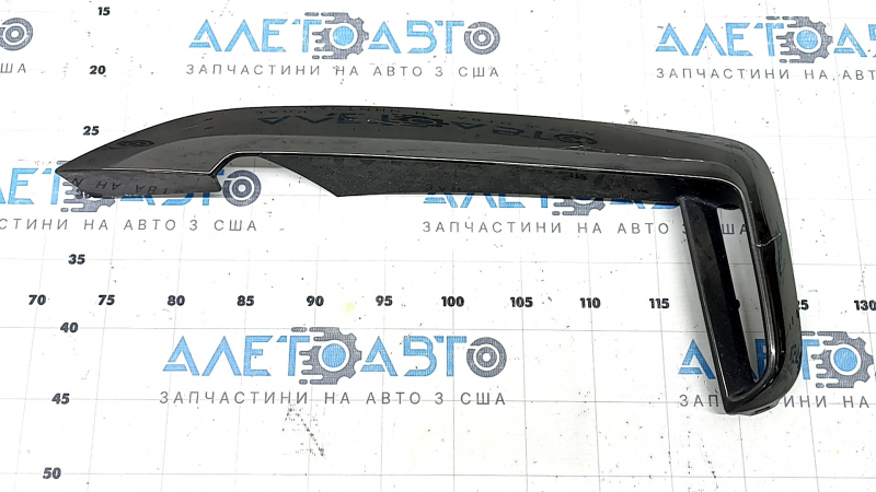 Left front bumper molding for BMW 7 Series G11 G12 16-19, black chrome, M-Sport