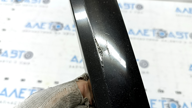 Left front bumper molding for BMW 7 Series G11 G12 16-19, black chrome, M-Sport
