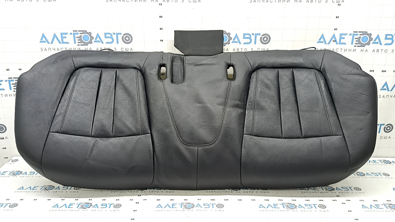 Rear seat cushion for BMW 7 G11 G12 16-22, black leather, heated, wrinkled