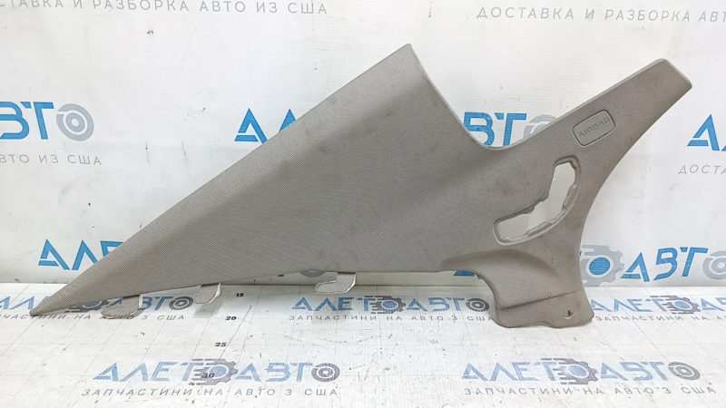 Left rear pillar trim for Cadillac CTS 14 - gray, scratches, dry cleanable