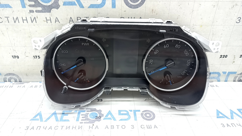 Toyota Rav4 19 2.5" instrument cluster, small display, hybrid, 29k, scratches