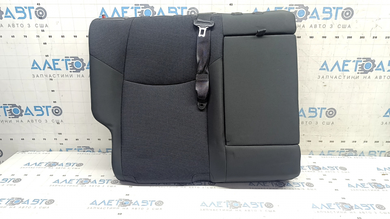 Right rear seat backrest for Toyota Rav4 19-25, black, hybrid, with belt, scratch on plastic