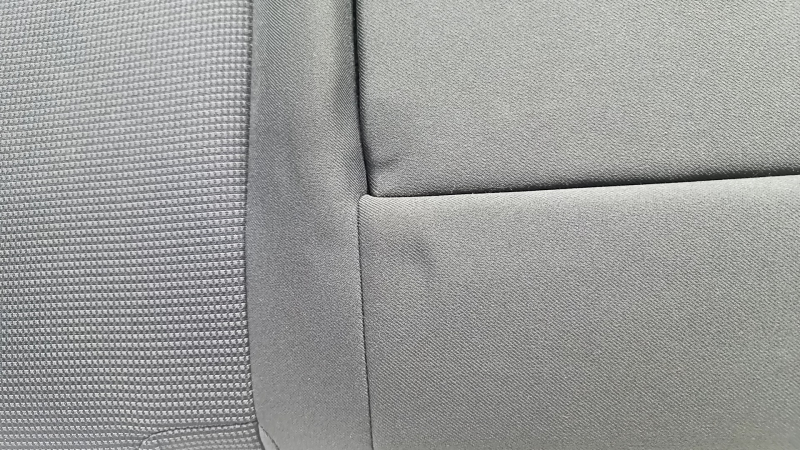 Right rear seat backrest for Toyota Rav4 19-25, black, hybrid, with belt, scratch on plastic