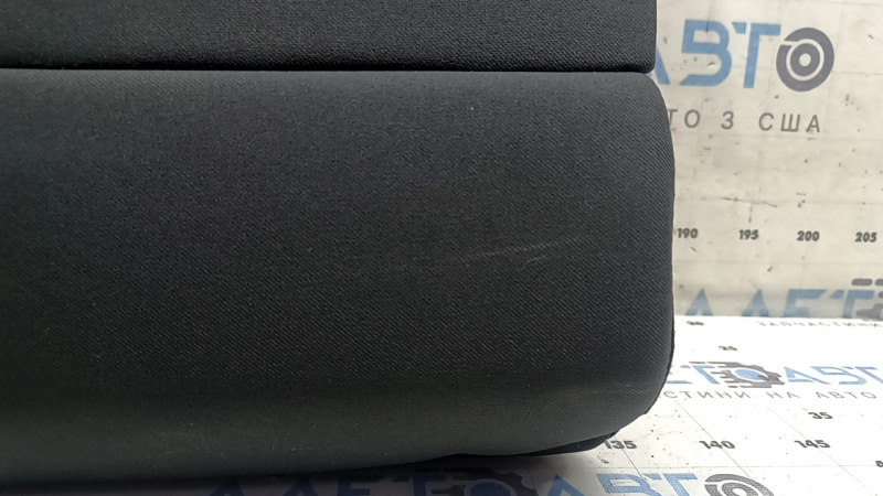 Right rear seat backrest for Toyota Rav4 19-25, black, hybrid, with belt, scratch on plastic