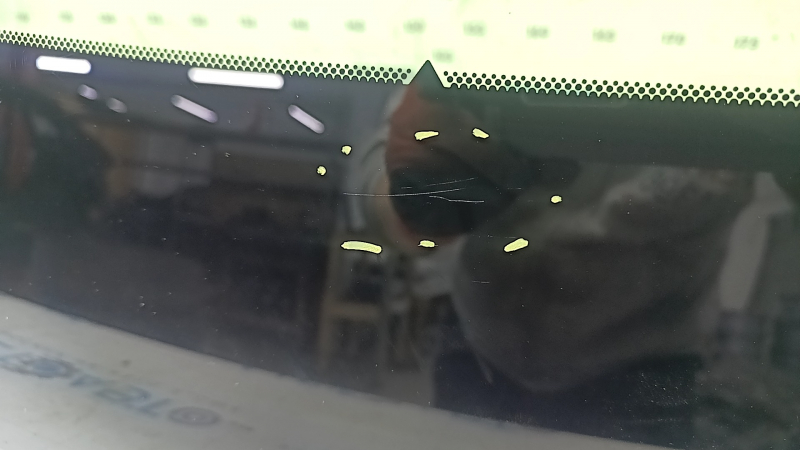Windshield for Toyota Rav4 19-21 hybrid non-heated AWD, Japan-built, sand