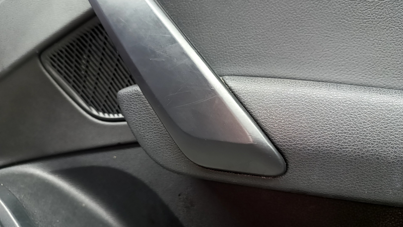 Door trim panel, front right, Audi Q5 80A 18-20, black, with wood insert, black armrest, Bang & Olufsen, with handle and overlays, scratches