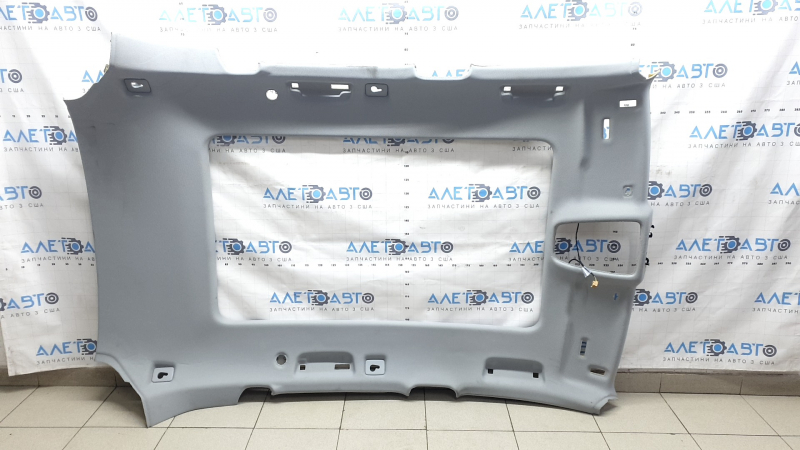 Audi Q5 80A 18-20 headliner for panoramic windows, gray, dry-cleanable, creases