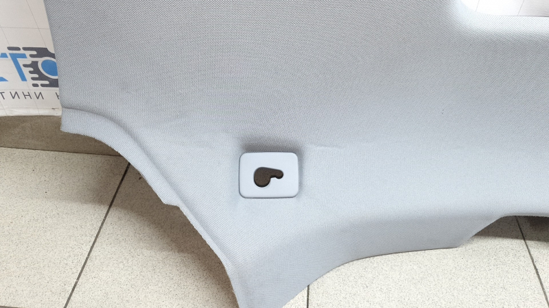 Audi Q5 80A 18-20 headliner for panoramic windows, gray, dry-cleanable, creases