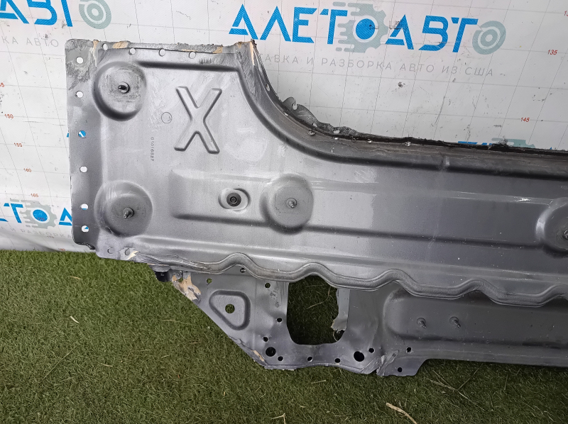 Rear panel Mercedes GLS-class X166 13-19 3 parts, on the body