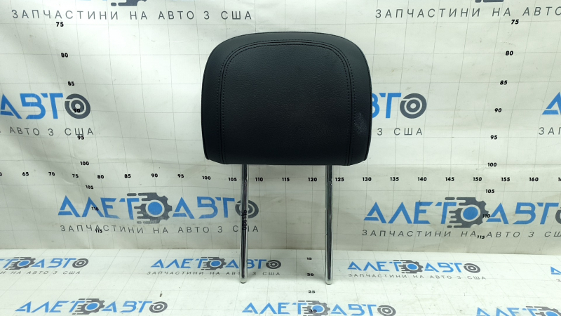 Headrest for driver's seat Audi Q5 80A 18-20 leather, black, worn