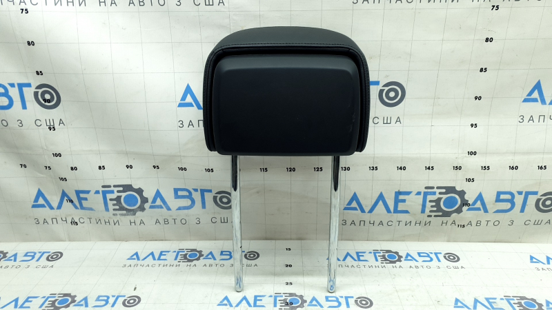 Headrest for driver's seat Audi Q5 80A 18-20 leather, black, worn