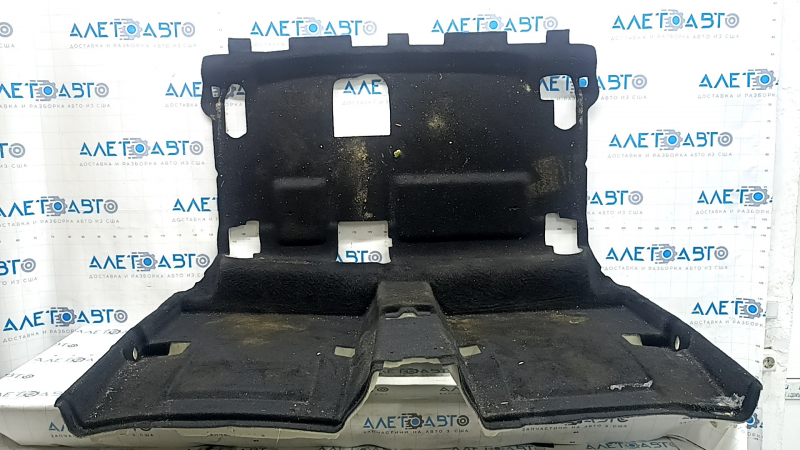 Rear floor covering for Mercedes X247 GLB 20-26, black, dry-cleanable