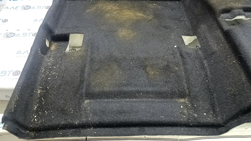 Rear floor covering for Mercedes X247 GLB 20-26, black, dry-cleanable