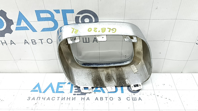 Mercedes X247 GLB 20-23 chrome lower left rear bumper trim