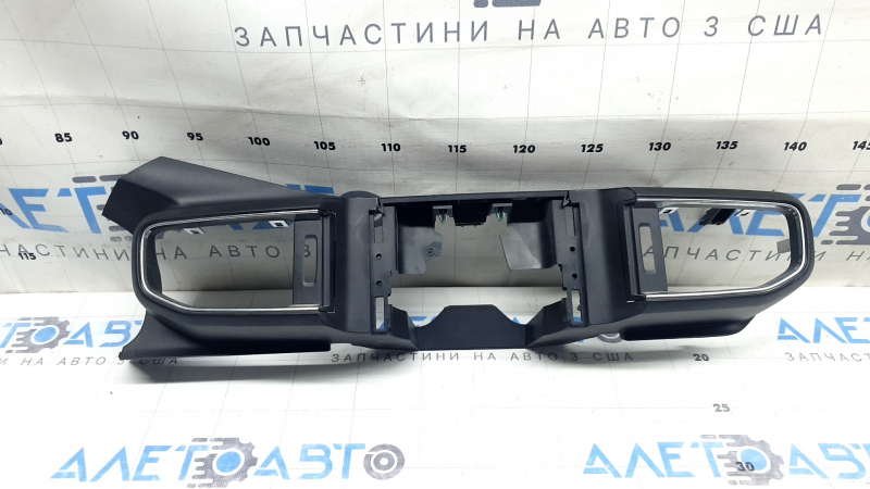 Ford Explorer 20-24 black and chrome center air vent trim