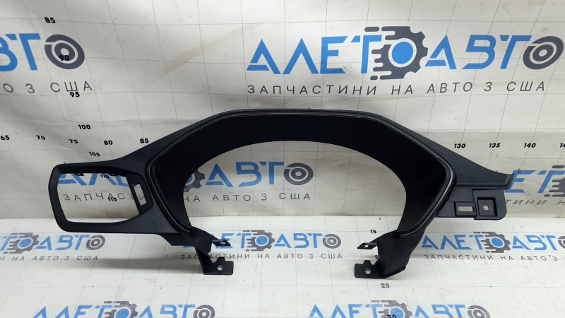 Ford Escape MK4 23-26 black instrument cluster trim with grey moulding, without lower part