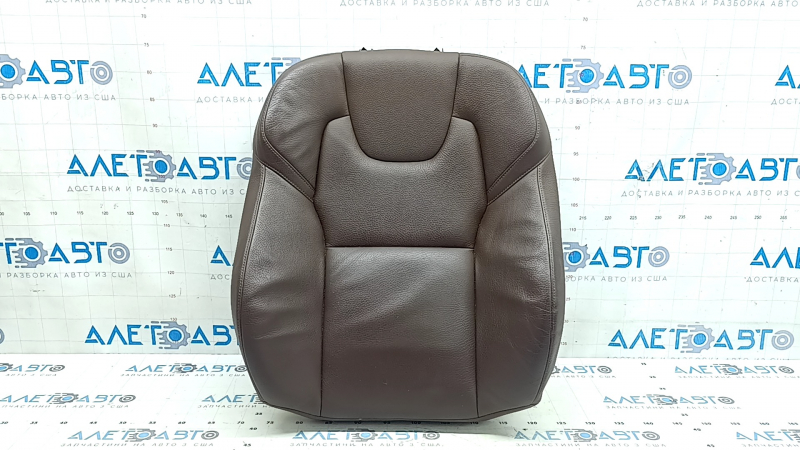 Volvo XC60 18-26 driver's seat back upholstery, brown leather, heated