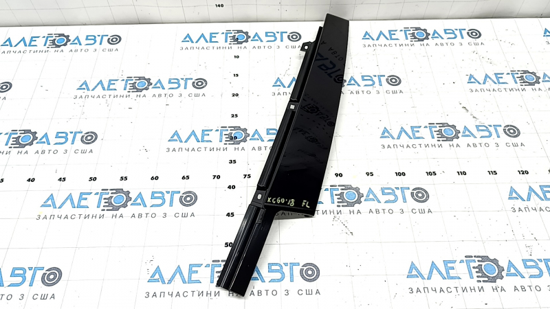 Volvo XC60 18-26 front left side door trim, glossy black, polished