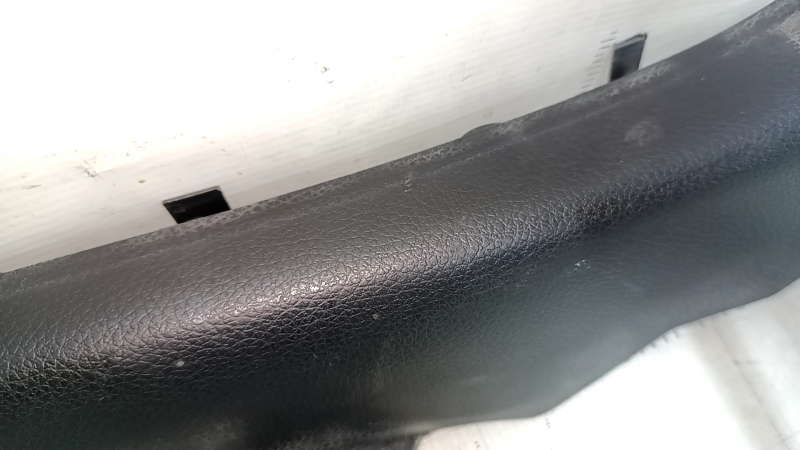 Lower left rear pillar trim for Nissan Sentra 13-19, black, scratches