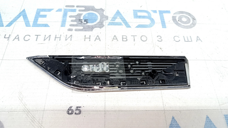 Front right fender molding for Audi A5 F5 18-25 chrome, S-Line, broken mounting