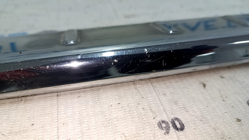 Upper rear bumper trim for Mercedes W167 GLE 350 450 20-26, chrome, scratches