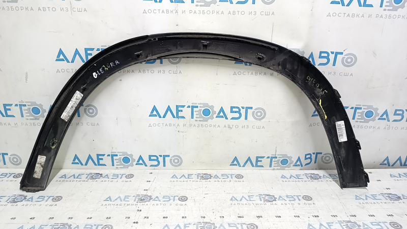 Rear right fender arch trim Mercedes W167 GLE 350 450 20-23 structure, type 2, scratches, broken fasteners