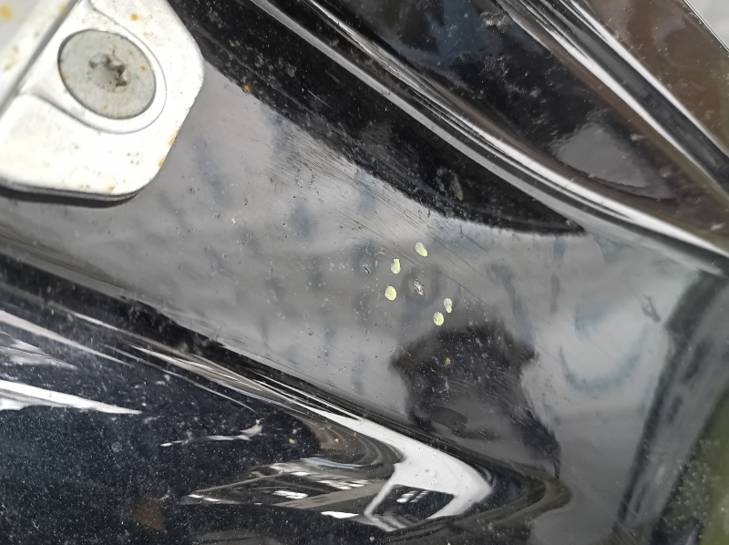 Quarter wing rear right Mercedes W167 GLE 350 450 20-24 on the body, black, pokes