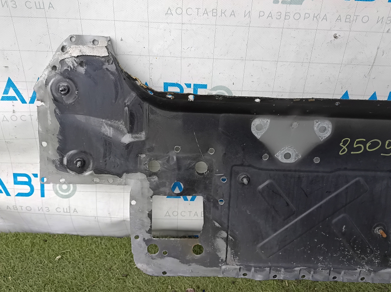 Rear panel BMW X5 F15 2014-2018, 2 parts, on the body, graphite