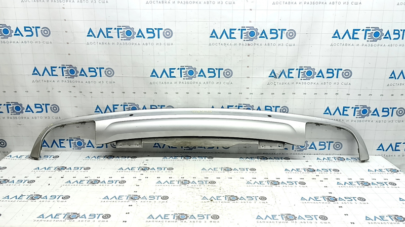 Volvo XC90 16-21 lower rear bumper trim, chrome-plated, without towbar, for parking sensors, scratches