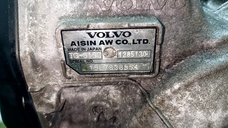 Automatic transmission assembly Volvo XC90 16-22 TG-81FC AWD T6 136k