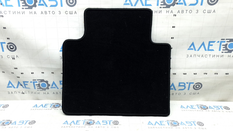 Honda Accord 18-22 black rear left fabric floor mat