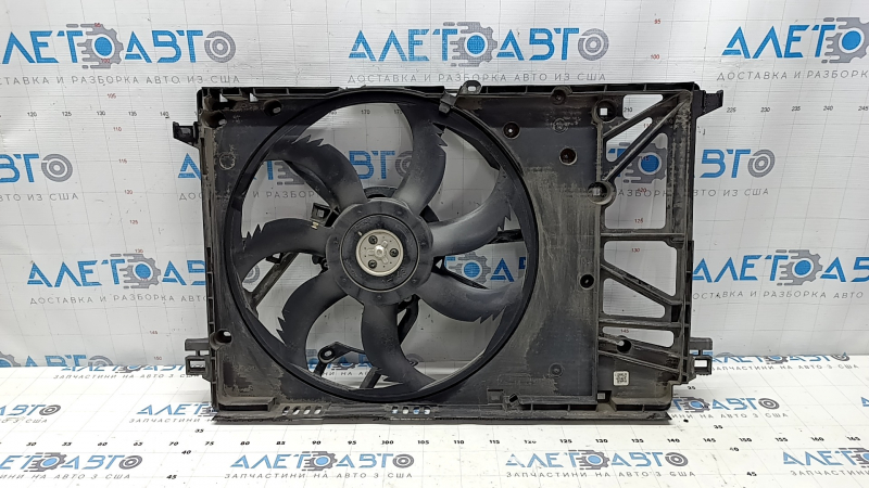 The diffuser radiator shroud assembly for a Toyota Camry V70 18-24 hybrid is broken.