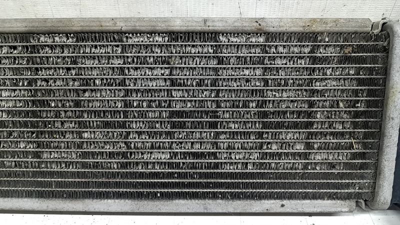 Honda Accord 18-22 2.0 hybrid inverter cooling radiator, dented honeycomb